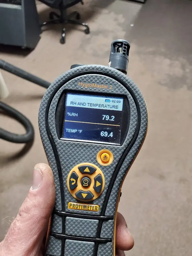 Moisture meter humidity assessment for Mold Remediation & Removal in Mayville